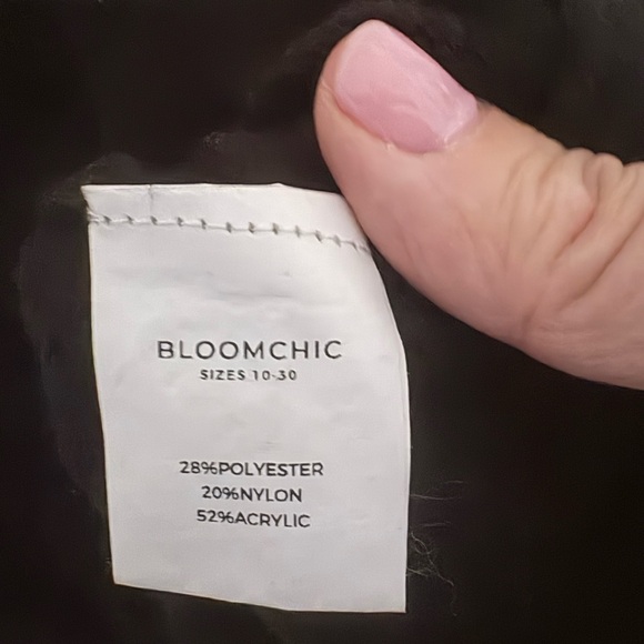 BloomChic Black and Yellow Ghost Sweater - Picture 3 of 3